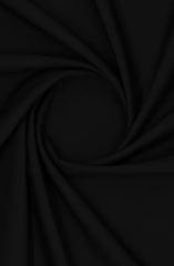 BLACK BLENDED UNSTITCHED