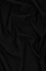 BLACK BLENDED UNSTITCHED