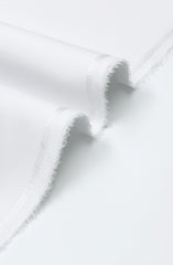 WHITE BLENDED UNSTITCHED
