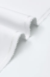 WHITE BLENDED UNSTITCHED