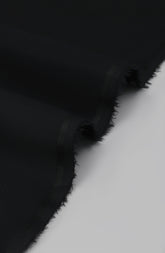 BLACK BLENDED UNSTITCHED