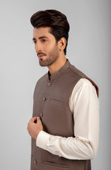 WINTER'23 MEN WAISTCOAT FORMAL OLIVE
