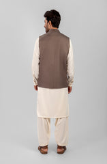 WINTER'23 MEN WAISTCOAT FORMAL OLIVE