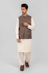 WINTER'23 MEN WAISTCOAT FORMAL OLIVE