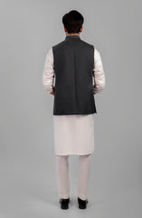 CHARCOAL FORMAL WAISTCOAT