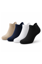 MUSAFIR COMFORT LOW CUT SOCKS (PACK OF 4)