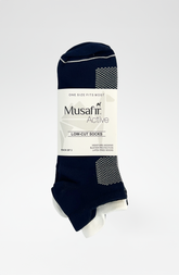 MUSAFIR ACTIVE LOW CUT SOCKS (PACK OF 3)