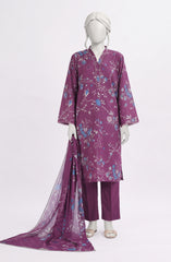 PRINTED LAWN STITCHED 3 PIECE