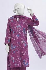 PRINTED LAWN STITCHED 3 PIECE