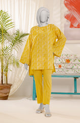 JACQUARD WOMEN STITCHED 1PC KURTI