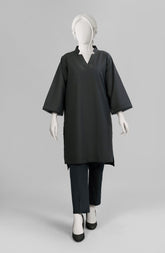 MONOCHROME'23 MARBLE EDGE LAWN1PC KURTI