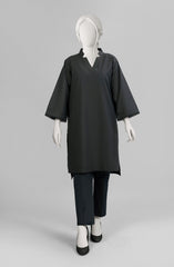 MONOCHROME'23 MARBLE EDGE LAWN1PC KURTI
