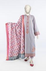 FESTIVE'23 EMBROIDERED LAWN 3PC UNSTITCHED