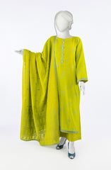 PRE WINTER'23 JACQUARD 3PC UNSTITCHED