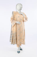 JACQUARD 3PC UNSTITCHED