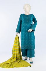 PRE WINTER'23 JACQUARD 3PC UNSTITCHED