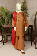 SPRING SUMMER'23 WOMEN STITCHED 3PC SUIT
