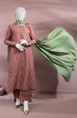 JACQUARD 3PC UNSTITCHED