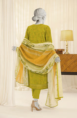 WINTER'24 PRINTED WOMEN STITCHED 3PC SUIT