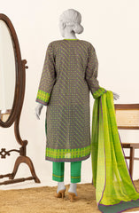 PRINTED LAWN STITCHED 3 PIECE