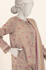 WINTER'24 PRINTED WOMEN STITCHED 3PC SUIT