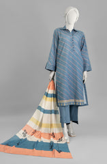 SUMMER'23 EDITION 2.0 OBLIQUE PRINTED LAWN 3PC UNSTITCHED