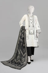 SUMMER'23 EDITION 2.0 MUSHQ PRINTED LAWN 3PC UNSTITCHED