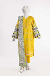 WINTER'23 WOMEN STITCHED 3PC SUIT