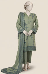 JACQUARD 3PCS UNSTITCHED