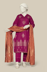 JACQUARD 3PCS UNSTITCHED
