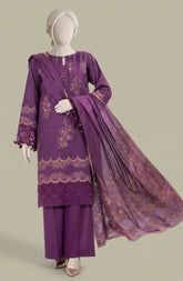 JACQUARD 3PCS UNSTITCHED
