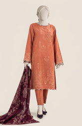 JACQUARD 3PCS UNSTITCHED