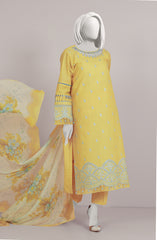 EMBROIDERED 3PC UNSTITCHED