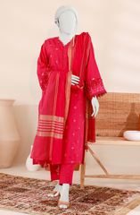 EMBROIDERED 3PC UNSTITCHED