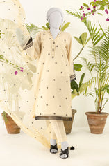 EMBROIDERED 3PC UNSTITCHED