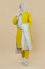 EMBROIDERED JACQUARD STITCHED 3 PIECE