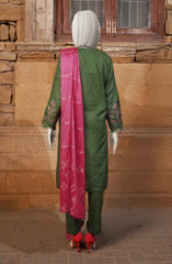 EMBROIDERED JACQUARD STITCHED 3 PIECE