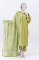 EMBROIDERED JACQUARD STITCHED 3 PIECE