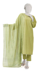 EMBROIDERED JACQUARD STITCHED 3 PIECE