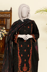 EMBROIDERED WOMEN STITCHED 3PC SUIT