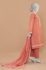 WINTER'24 EMBROIDERED ZARI TAAR 3PCS UNSTITCHED