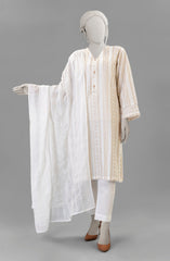 EMBROIDERED WOMEN STITCHED 3PC SUIT