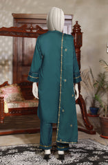 WINTER'24 EMBROIDERED WOMEN STITCHED 3PC SUIT