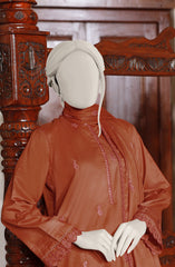 EMBROIDERED CAMBRIC STITCHED 3 PIECE