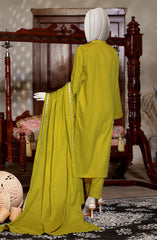 EMBROIDERED CAMBRIC STITCHED 3 PIECE