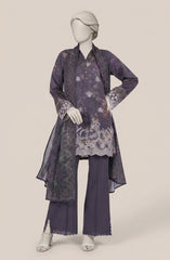 EMBROIDERED PRINTED LAWN 3PCS UNSTITCHED
