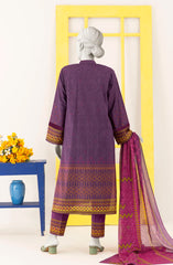 PRINTED LAWN STITCHED 3 PIECE