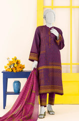 PRINTED LAWN STITCHED 3 PIECE