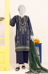 PRINTED LAWN 3PC UNSTITCHED