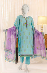 PRINTED LAWN 3PC UNSTITCHED